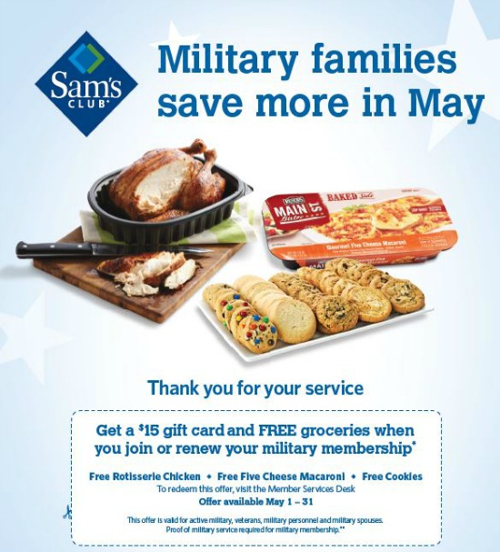 Sam's Club Online Military Discounts and Deals Hampton Roads