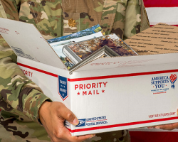 Just Announced....the 2022 USPS recommended holiday shipping dates are out with discounted shipping & free military care kit