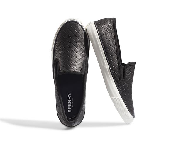 womens sperry slip ons