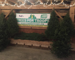 The 2022 Trees for Troops locations have been announced!  Trees for Troops offers FREE Christmas Trees for military at select military bases.