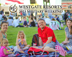 Westgate Resorts: 1,000 Military Families to be Celebrated in 12th Annual 'Westgate Salutes Military Weekend 2023' Vacation Giveaway