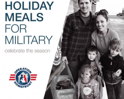 OPERATION HOMEFRONT: REGISTRATION IS NOW OPEN FOR HOLIDAY MEALS FOR MILITARY 2019