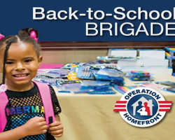 Operation Homefront Back-To-School Brigade School Supply Distribution Events For 2021!