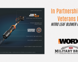 In honor of Veterans Day, WORX® is saluting the military with a military discount & giveaway exclusively on MilitaryBridge