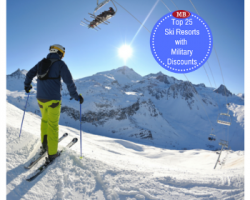 25 SKI RESORTS OFFERING MILITARY DISCOUNTS ON LIFT TICKETS, LODGING, DINING & MORE!