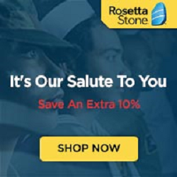 Rosetta Stone-Military Discount